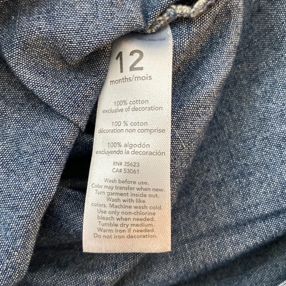Carter’s Denim Dress - Picture 5 of 5